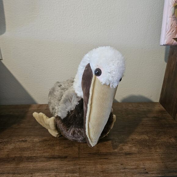 Pelican 15" Tall Plush Cuddlekins Stuffed Animal Bird Toy Wild Republic Aviary - Picture 10 of 10